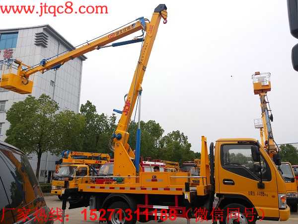 江淮12米藍(lán)牌升降車(chē)|JDF5040JGK12HFC5型高空作業(yè)車(chē)|小型升降車(chē)